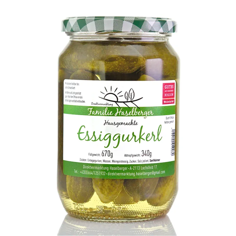 Ein Glas Essiggurkerl